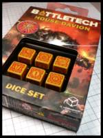 Dice : Dice - Game Dice - Battletech by Catalyst Game Labs House Davion 2015 - JA Collection Apr 2024